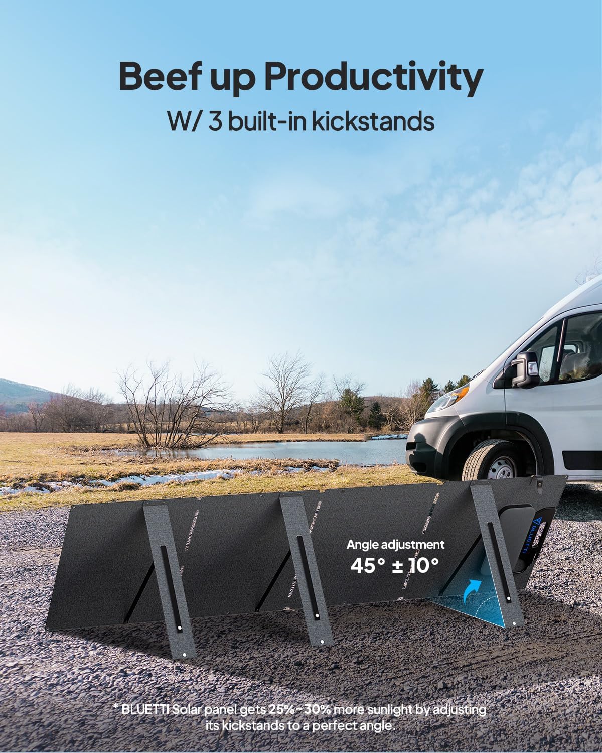 BLUETTI Solar Generator AC180 with 200W Solar Panel (Ships Separately), 1,152Wh Portable Power Station w/ 4 1,800W (2,700W Surge) AC Outlets, LFP Power for Camping, Off-grid