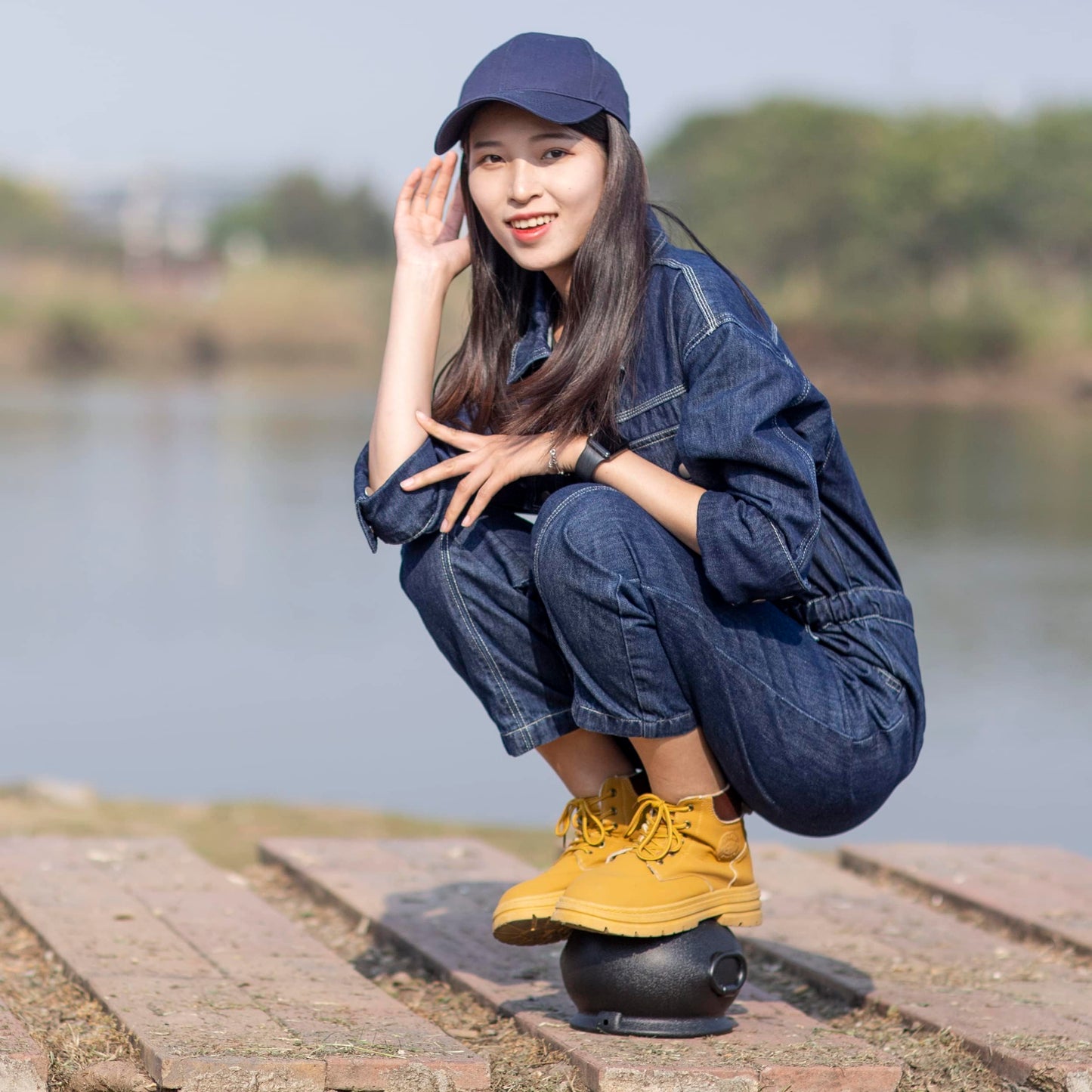 Glocamping 11" and 7.4” Package Large Easter Day, St. Patrick's Day, Halloween Black Plastic Witch Cauldron Kettle, Candy Holder, Party Favor Decoration