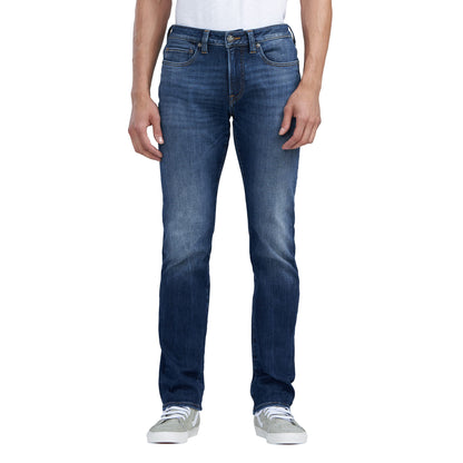 Buffalo David Bitton Men's Straight Six Jeans, VEINED and Crinkled, 32 x 34