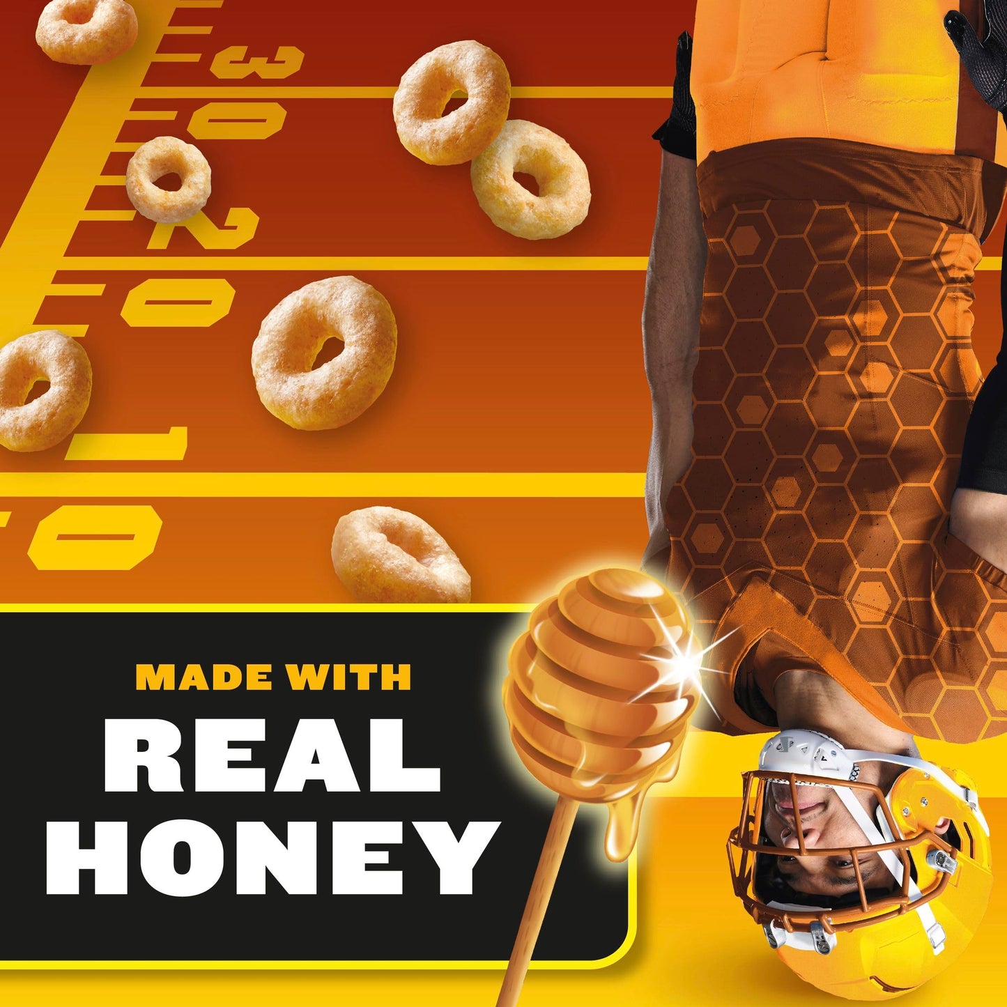 Honey Nut Cheerios, Heart Healthy Gluten Free Breakfast Cereal with Whole Grain Oats, Giant Size, 27.2 oz