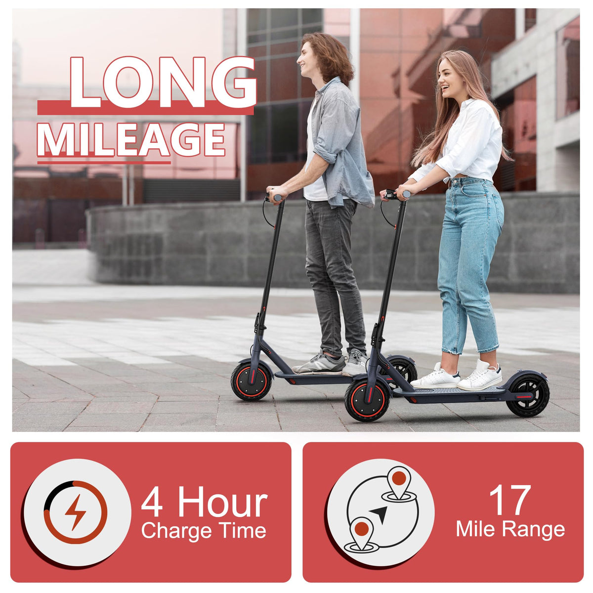 MAXSHOT Electric Scooter for Adults, 8.5"/10" Tires, 19/22Mph, 350W/500W Motor, 21-28 Miles Range, Folding E-Scooter with Dual Suspension,APP(V1/SPRO/MAX) (V1-Sportscooter-7.8Ah)
