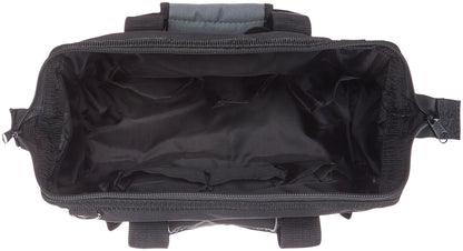 Amazon Basics Durable Wear-Resistant Base, Tool Small Standard Bag with Strap, 12 Inch, Black & Gray