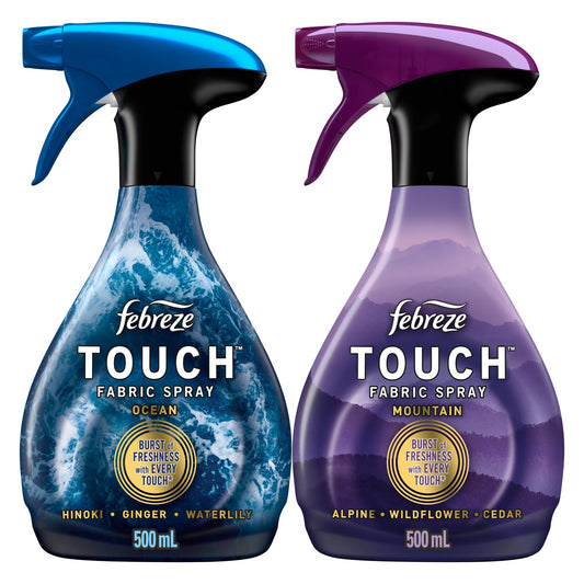 Touch Fabric Spray, Ocean & Mountain, 16.9 oz, Pack of 2