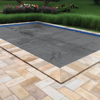 In The Swim 20' x 40' Ultra Silver Rectangle Solar Pool Cover 16 Mil for Solar Heating Above Ground Pools and Inground Pools