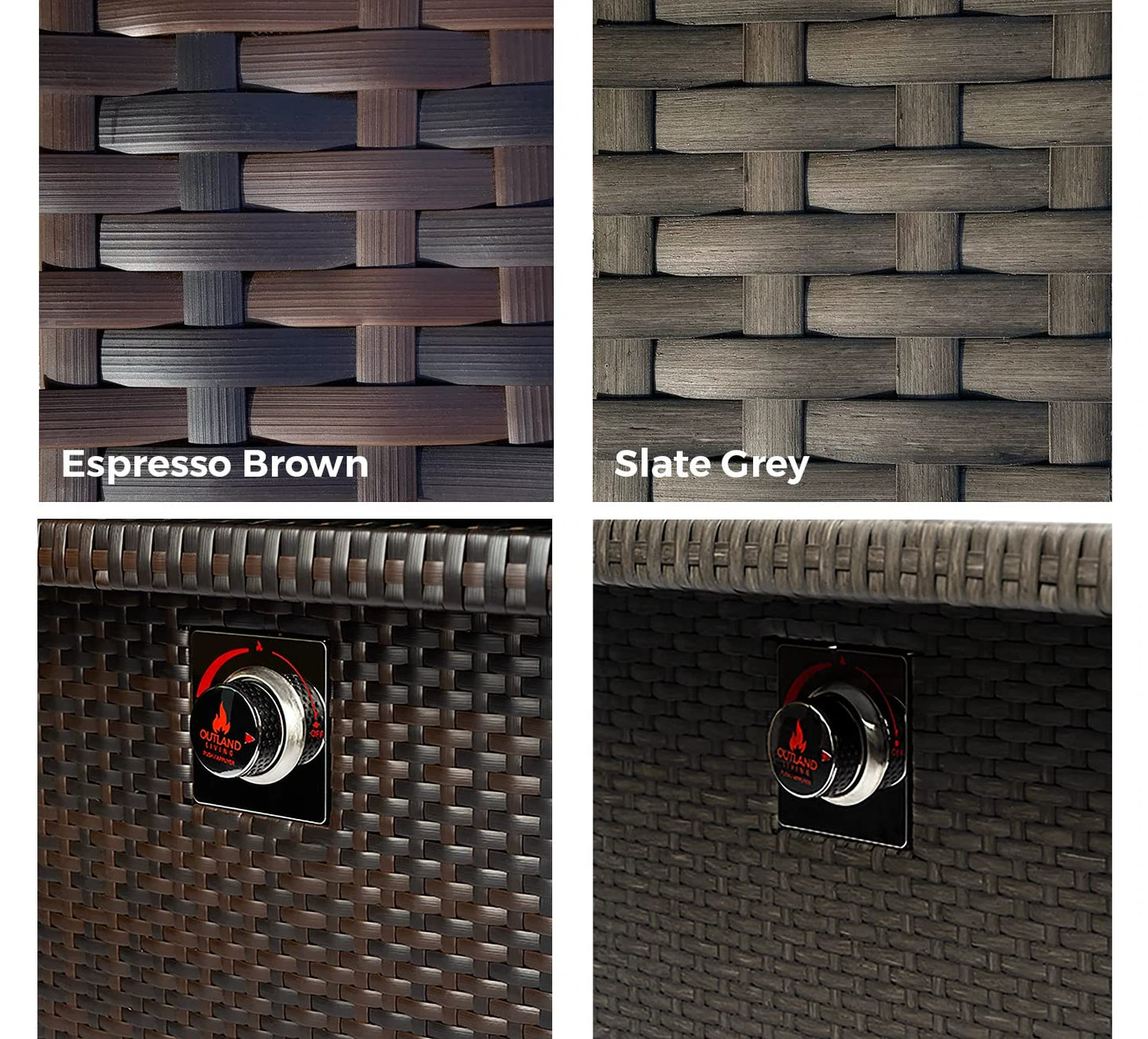 Outland Living 410 Series - 36-Inch Outdoor Propane Gas Fire Table