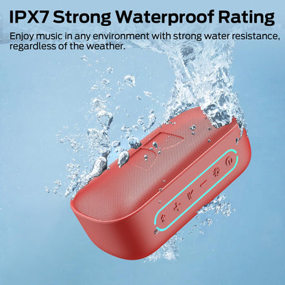 Monster S150 Bluetooth Speaker, Strong Bluetooth 5.4, IPX7 Waterproof Wireless Speaker, Support Sulti-Channel Connection, HD Hands-Free Calling, Compact Design Bluetooth Speakers