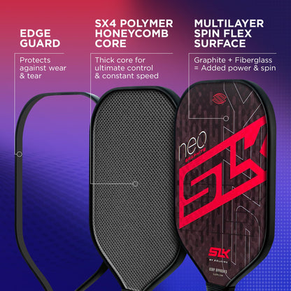 Selkirk Sport SLK Neo Graphite Pickleball Paddle Set of 2 | Designed in The USA | Graphite Paddles for Superior Power | Pickleball Starter Set