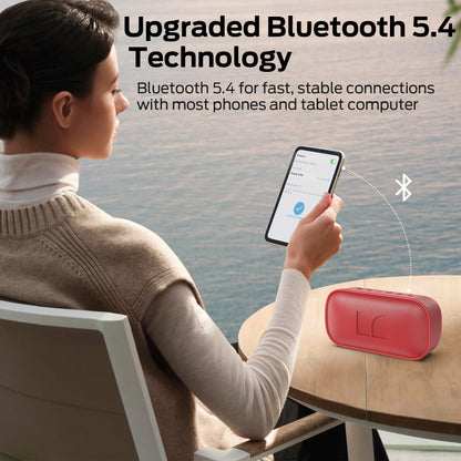 Monster S150 Bluetooth Speaker, Strong Bluetooth 5.4, IPX7 Waterproof Wireless Speaker, Support Sulti-Channel Connection, HD Hands-Free Calling, Compact Design Bluetooth Speakers