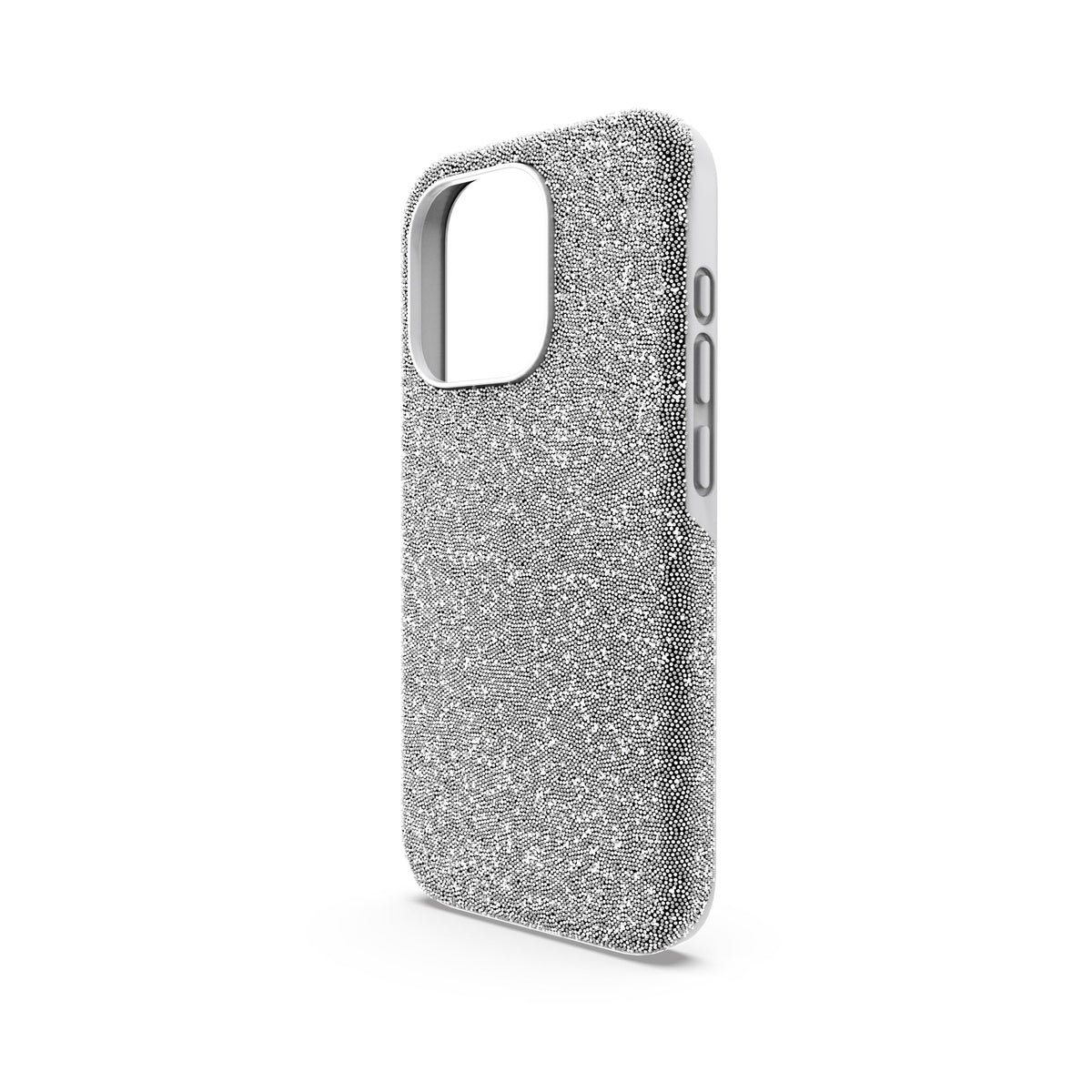 Swarovski High Smartphone Case for iPhone 15 Pro, Silver-Tone Crystals, Part of The High Collection