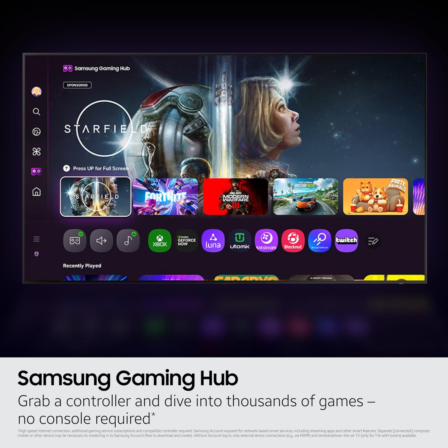 Samsung 98-Inch Class Neo QLED 4K QN90F Series, Vision AI, Mini LED Smart TV (2025 Model, 98QN90F) Neo Quantum HDR+, Object Tracking Sound+ w/Dolby Atmos, Glare Free, Gaming Hub, Alexa Built-in