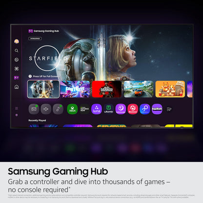Samsung 98-Inch Class Neo QLED 4K QN90F Series, Vision AI, Mini LED Smart TV (2025 Model, 98QN90F) Neo Quantum HDR+, Object Tracking Sound+ w/Dolby Atmos, Glare Free, Gaming Hub, Alexa Built-in