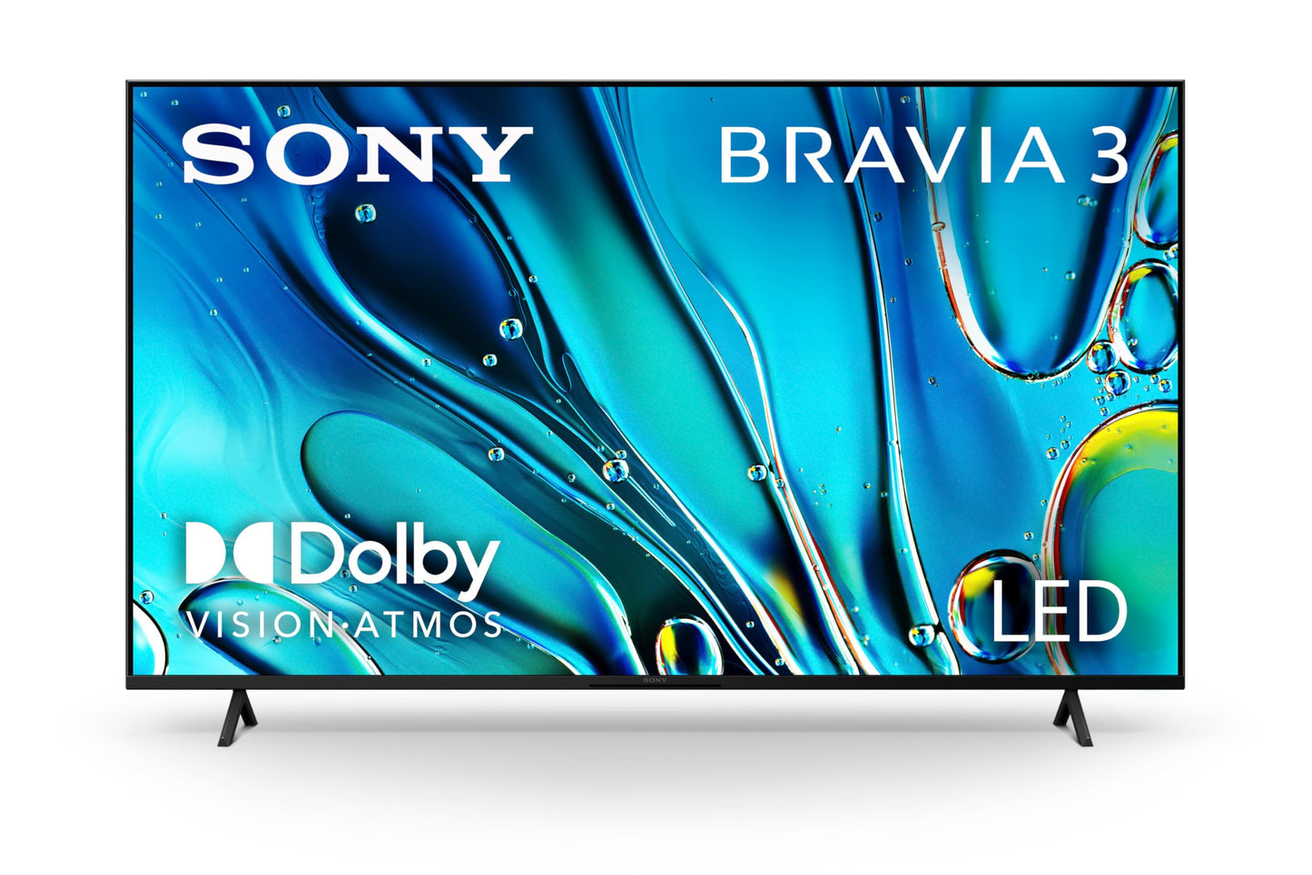 Sony 65-Inch Class 4K Ultra HD BRAVIA 3 LED Smart TV with Google TV Dolby Vision HDR, PS5 Exclusive Features, 2024 Model K-65S30