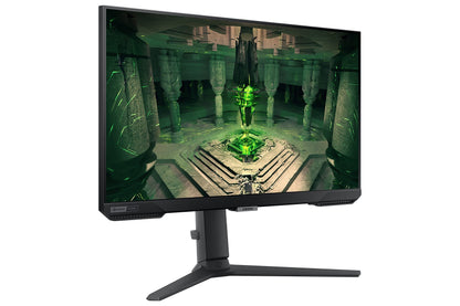 SAMSUNG 25" Odyssey G4 Series FHD Gaming Monitor, IPS, 240Hz, 1ms, G-Sync Compatible, AMD FreeSync Premium, HDR10, Ultrawide Game View, DisplayPort, HDMI, Fully Adjustable Stand, LS25BG402ENXGO