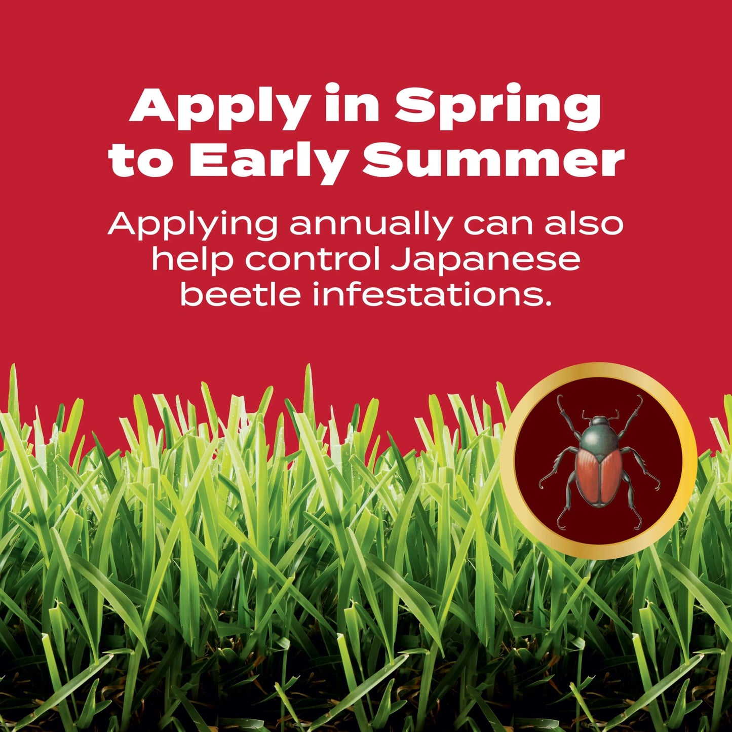 Scotts GrubEx1 Season Long Grub Killer, Protects Lawns Up to 4 Months, 5,000 sq. ft., 14.35 lbs.