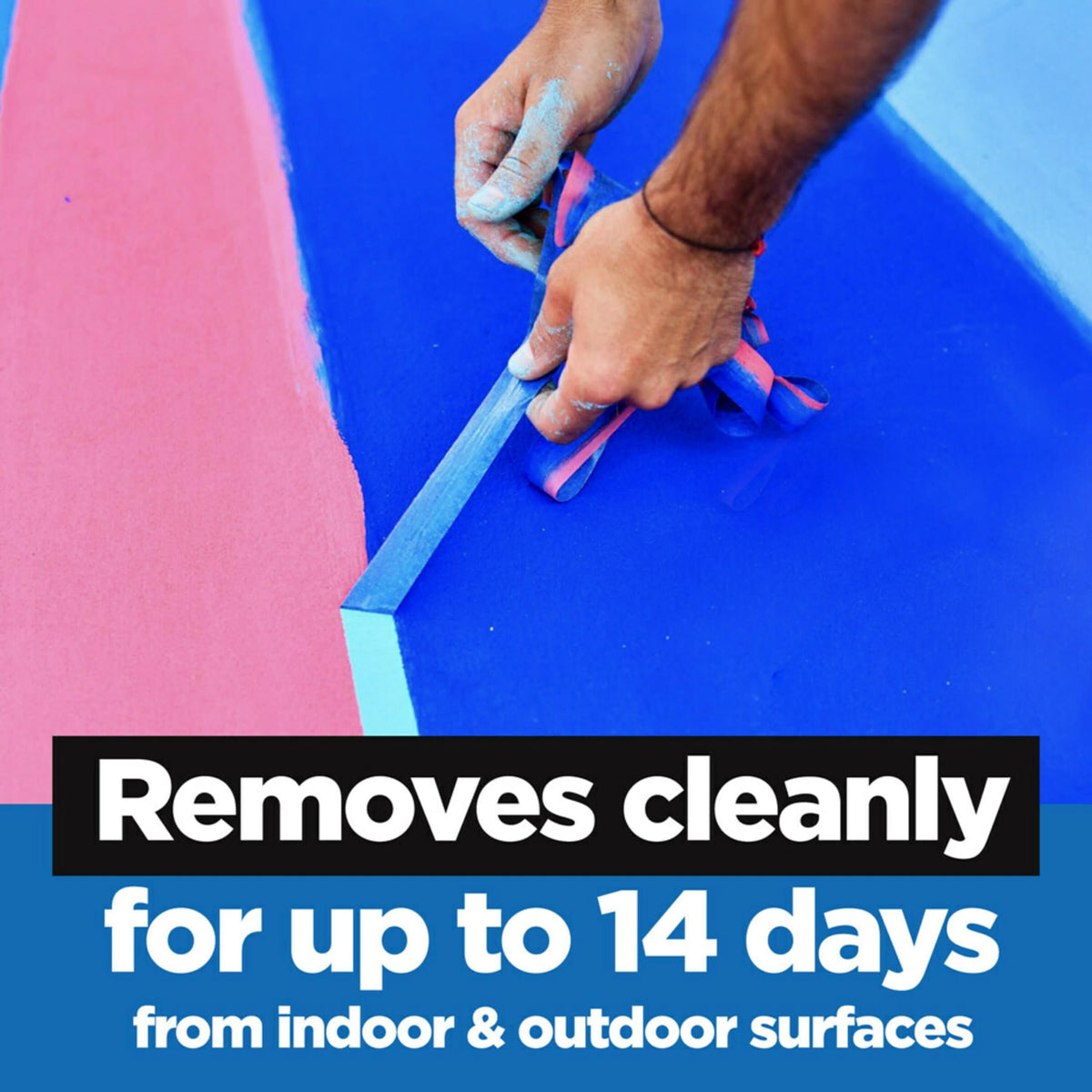 ScotchBlue Original Multi-Surface Painters Tape, 1 Inch Wide (0.94 In. x 60 Yds), 9 Rolls, Blue Paint Tape Protects Surfaces and Removes Easily, Masking Tape for Indoor and Outdoor Use (2090-24AP9)