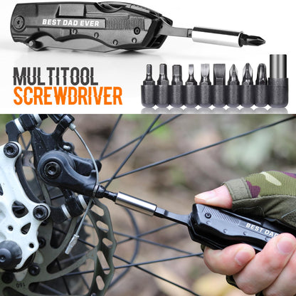 Gifts for Dad, Multitool Knife BEST DAD EVER for Camping, Fathers Day Christmas Unique Gifts for Dad, Dads Birthday Gift from Daughter Son, Christmas Ideal Presents for Dads, Gadget Present for Father