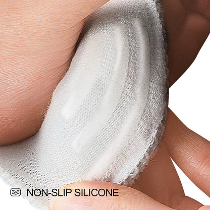 wernies Women No Show Socks Invisible Loafer Flat No Slip Rise Flats Ankle Liners Short Thin Low Cut, size 8-11