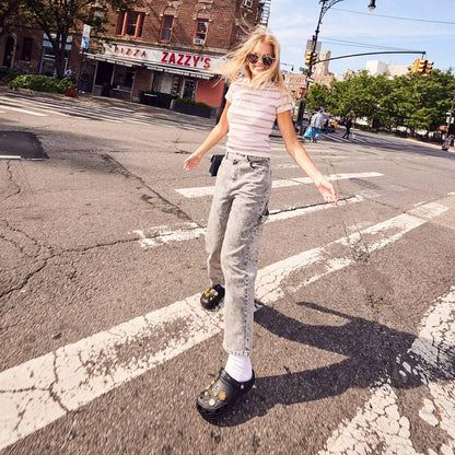 Crocs Unisex-Adult Classic Clogs (Best Sellers), Black, 8 Men/10 Women