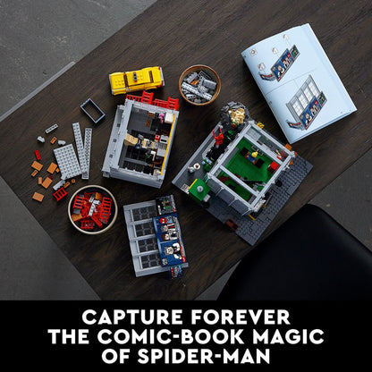 LEGO Marvel Spider-Man Daily Bugle Building Sets for Adults - Display as Office or Bookshelf Decor - Gifts for Men & Women Fans - 25 Minifigures - 76178