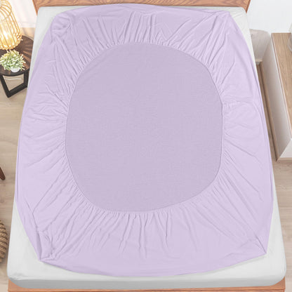 Utopia Bedding Waterproof Mattress Protector King Size, Premium Terry Mattress Cover 200 GSM, Breathable, Fitted Style with Stretchable Pockets (Lavender)