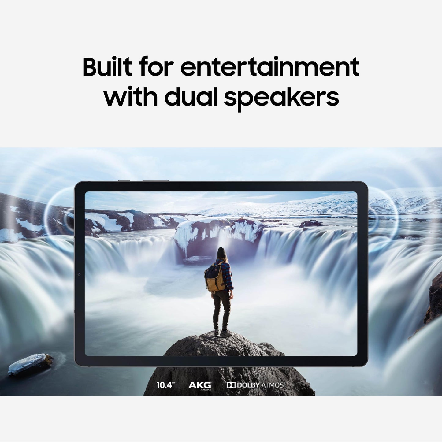 SAMSUNG Galaxy Tab S6 Lite 10.4' 64GB WiFi Android Tablet, S Pen Included, Gaming Ready, Long Battery Life, Slim Metal Design, Expandable Storage, US Version, Oxford Gray, Amazon Exclusive (2024)