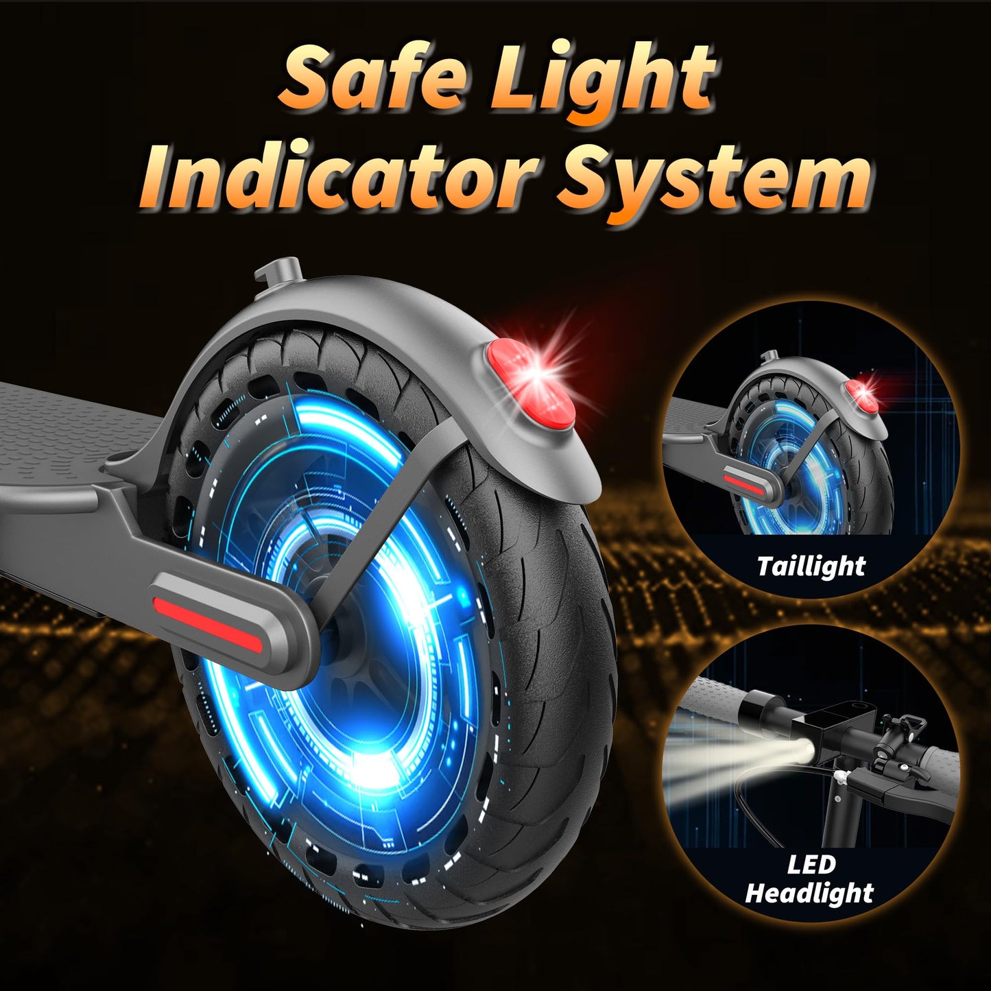 Electric Scooter Adults, Powerful 350W E-Scooter, Max 19 Mph & 15-19 Miles Range Scooters, Folding Scooters with 8.5" Solid Tires, Commuting Scooter Kick Scooter with APP Control (JS03-21Miles-350W)