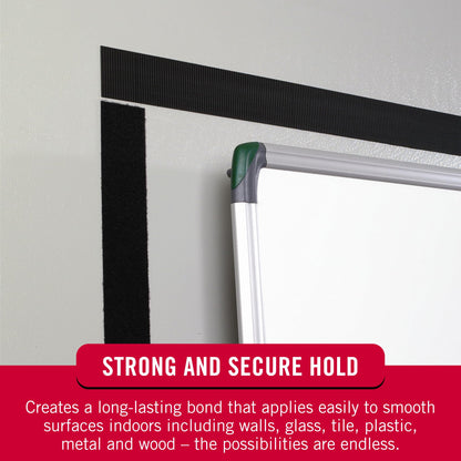 VELCRO Brand 5 Ft x 3/4 In | White Tape Roll with Adhesive | Cut Strips to Length | Sticky Back Hook and Loop Fasteners | Perfect for Home, Office or Classroom