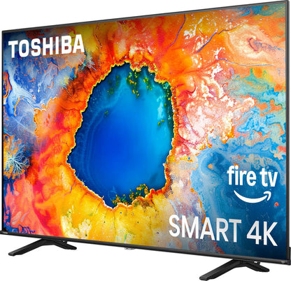 TOSHIBA 85-inch Class C350 Series LED 4K UHD Smart Fire TV with Voice Remote with Alexa (85C350NU)