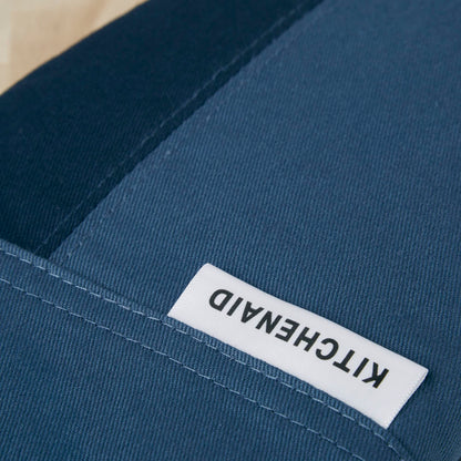 KitchenAid Beacon Two-Tone Non-Slip Mini Oven Mitt Set, Navy/Ink, 5.5"x8", 2 Piece