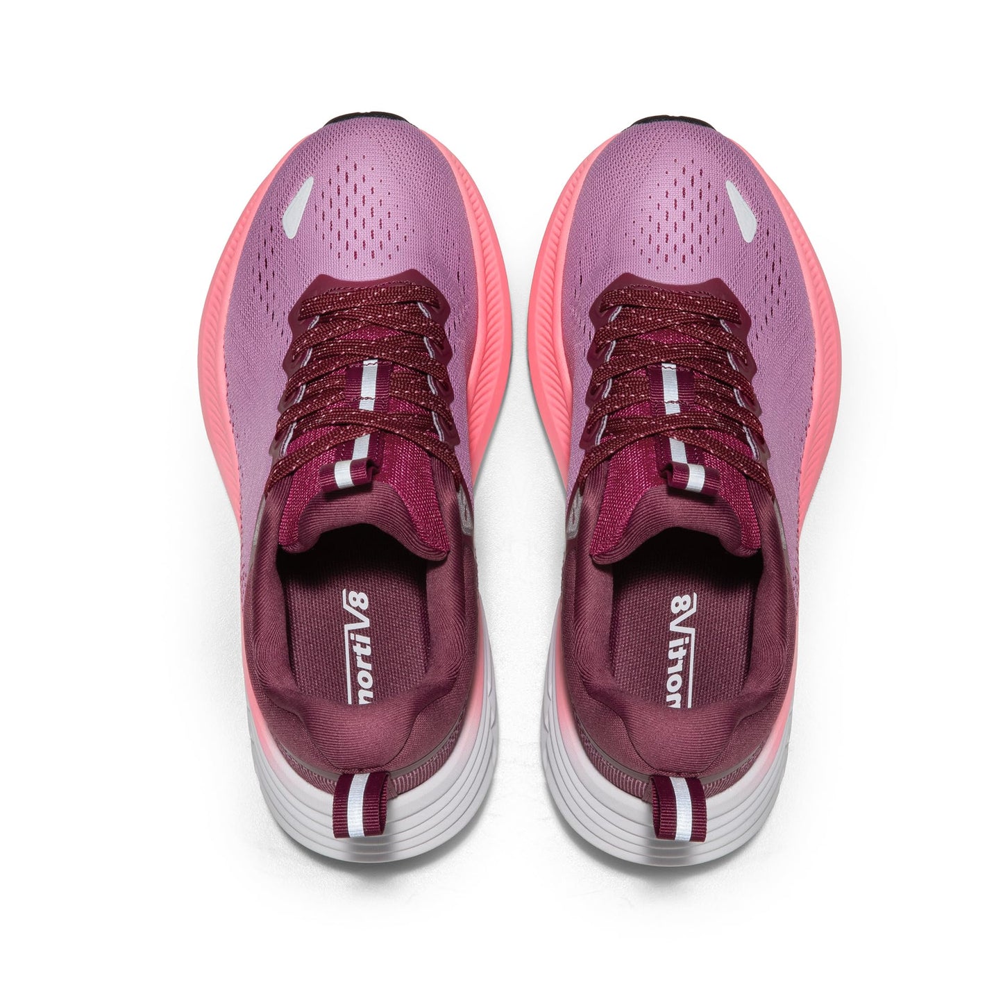 NORTIV 8 Women's Walking Shoes Cushion Comfortable ActiveBreeze Running Tennis Shoes Non-Slip Workout Gym Sports Athletic Breathable Fashion Sneakers,Size 8,Purple,SNWS248W