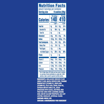 OREO Minis Chocolate Sandwich Cookies, 12 - 3 oz Bags