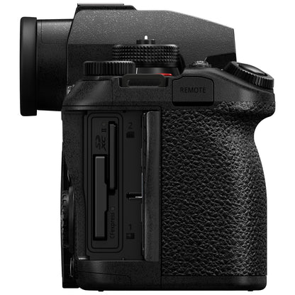 Panasonic LUMIX S1II 6K Digital Camera, Mirrorless Full Frame Camera Hybrid Shooting with 24.1MP, 5.1K 60p Open Gate Video, 15 Stops Dynamic Range, Prores RAW HQ Internal Recording, L-Mount - DC-S1M2