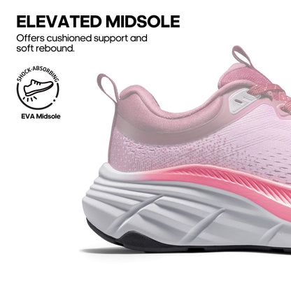 NORTIV 8 Women's Walking Shoes Cushion Comfortable ActiveBreeze Running Tennis Shoes Non-Slip Workout Gym Sports Athletic Breathable Fashion Sneakers,Size 8,Purple,SNWS248W