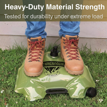 CoreMuse Camping Water Container 2 Gallon Collapsible Water Jug with Spout - Reusable Plastic Flasks, Foldable Empty Gallon Jug for Water Storage, Water Bag for Outdoor Hiking Emergency Prep (2 Pack)