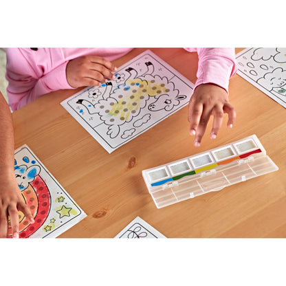 Crayola Color Wonder Mess Free Fingerprint Ink Painting Activity Set, Toddler Finger Painting Alternative, Stocking Stuffers for Kids, Holiday Gifts