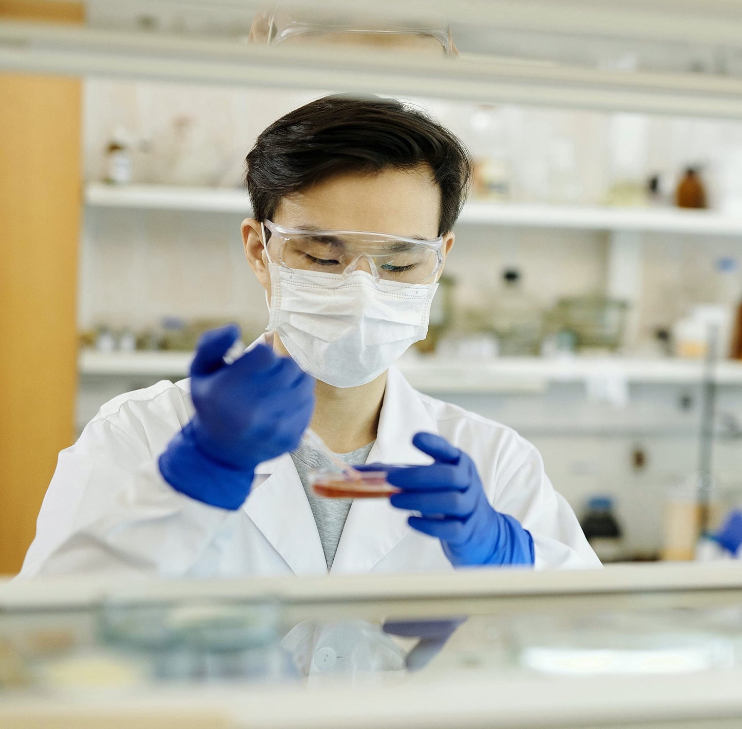 Inspire Nitrile Gloves Medical Examination | The Original Quality Stretch Cobalt Blue | 4.5 Grade Disposable Latex Free Doctors,EMT, Food Service, Cleaning, Janitorial, Household, Hospitals and More