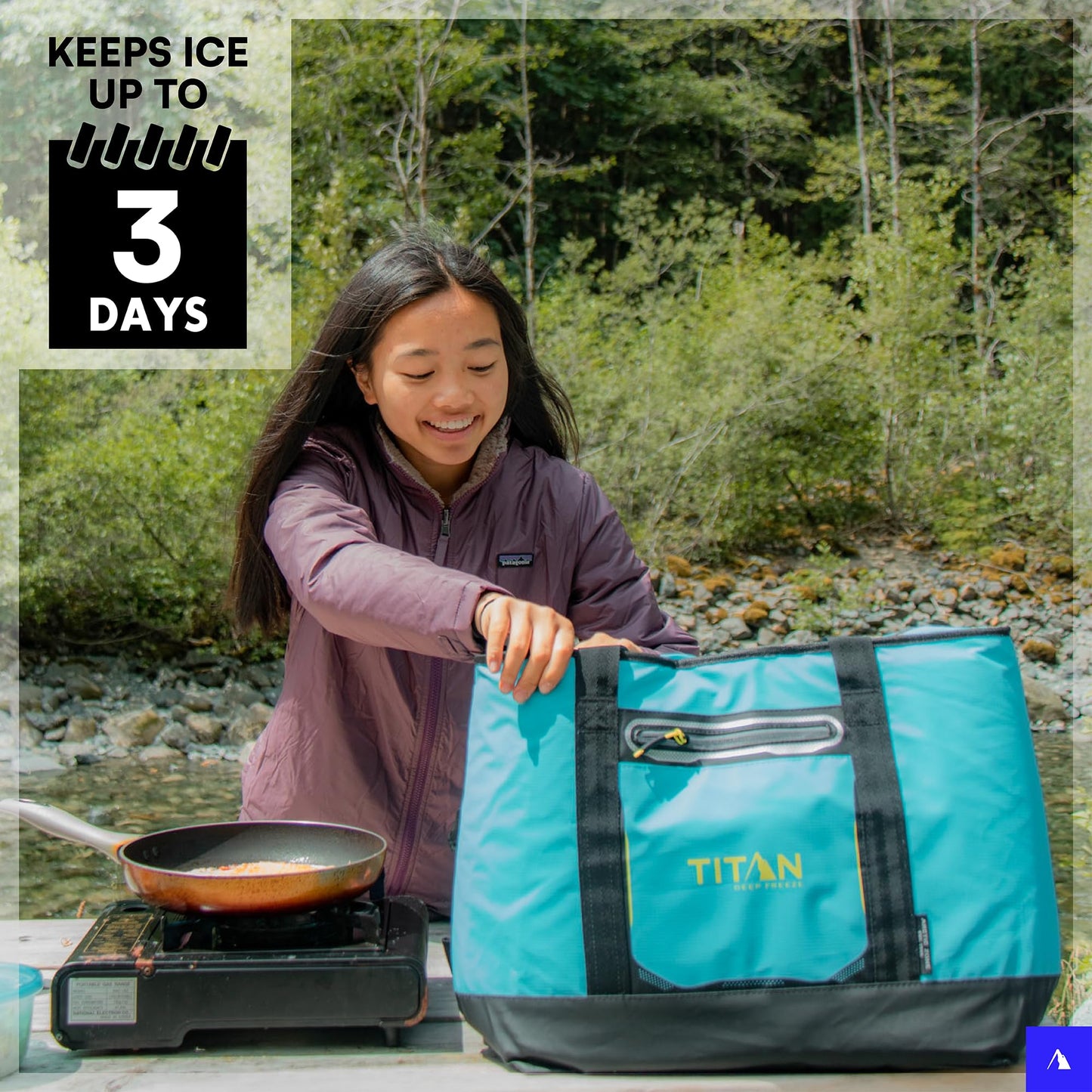 Titan Deep Freeze 30 Can Insulated Tote, Moss