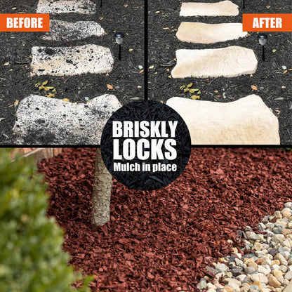Mulch Glue for Landscaping, 1Gallon Rock Glue, Fast-Dry No-Toxic Long-Lasting, Strong Pebble Binder, Pea Gravel Binder for Garden, Pine Straw for Outdoor, Mulch Lock and Pea Gravel Stabilizer
