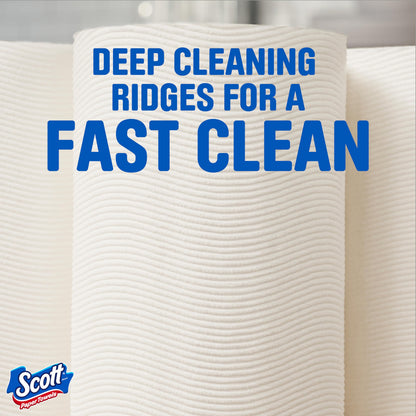 Scott Paper Towels, Choose-A-Sheet, 6 Double Rolls = 12 Regular (108 Sheets Per Roll)