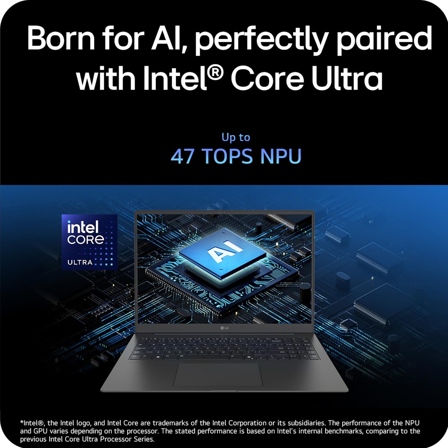 LG gram Pro 16-inch Lightweight Laptop Computer, Intel Evo Edition Powered by Intel Core Ultra7 258V Processor, Copilot+ Windows 11 Home, 32GB RAM, 2TB SSD - Metal Gray