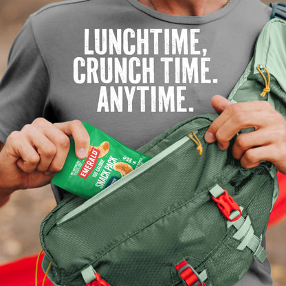 Emerald Nuts, 100 Calorie Packs, 7 Count, Salt & Pepper Cashews, 4.34 Oz