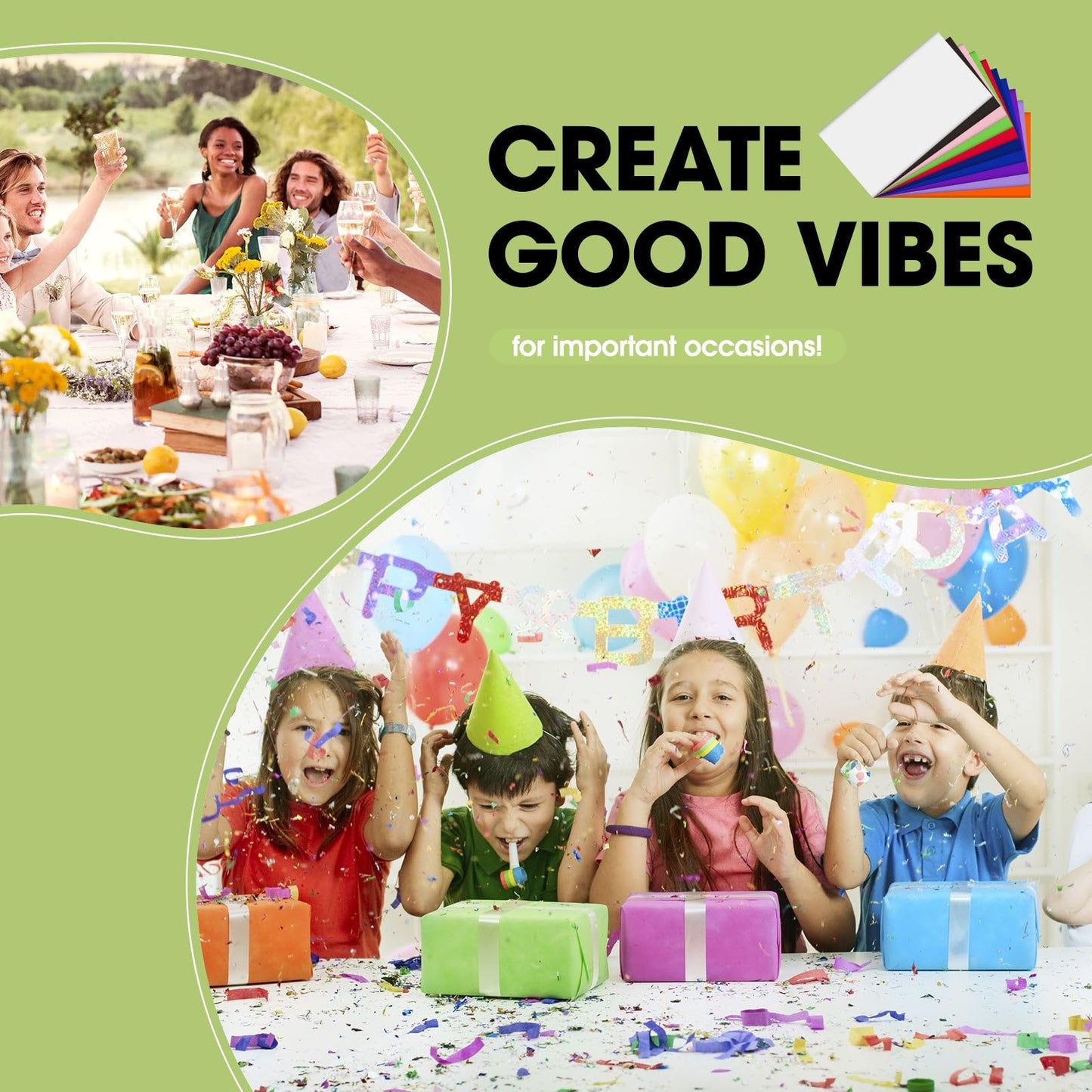 Pureegg Plastic Table Cloth Disposable 10 Pack, 84'' Round Table Cloths, Halloween Party Decorations, Summerween Decor, Halloween Tablecloths, Round, Plastic Cover, Leakproof & Sturdy, Black