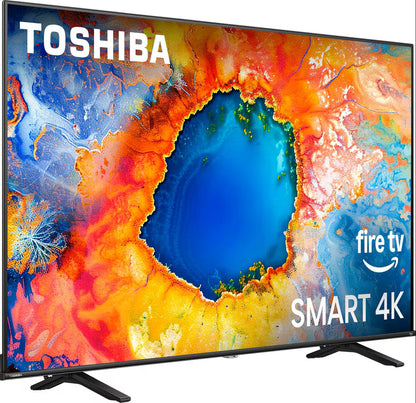 TOSHIBA 85-inch Class C350 Series LED 4K UHD Smart Fire TV with Voice Remote with Alexa (85C350NU)