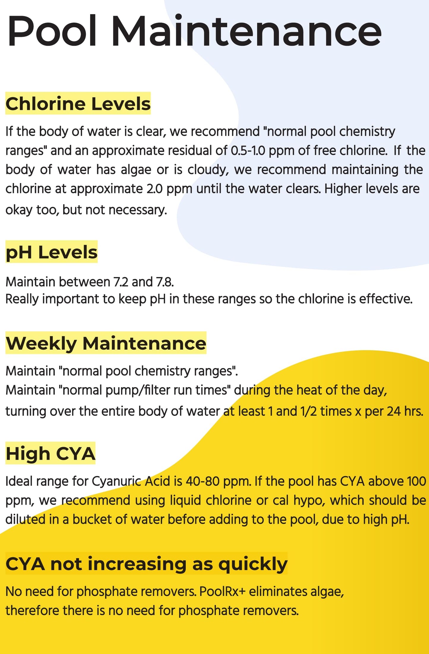 PoolRX+ pool unit 7.5k-20k gallons