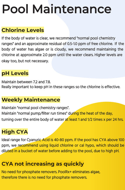 PoolRX+ pool unit 7.5k-20k gallons