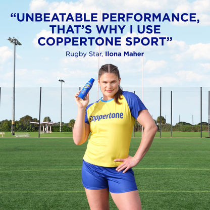 Coppertone Sport SPF 30 Sunscreen Spray, Body Sunscreen, Water Resistant Spray Sunscreen, 5.5 Oz, Pack of 2 (Packaging May Vary)