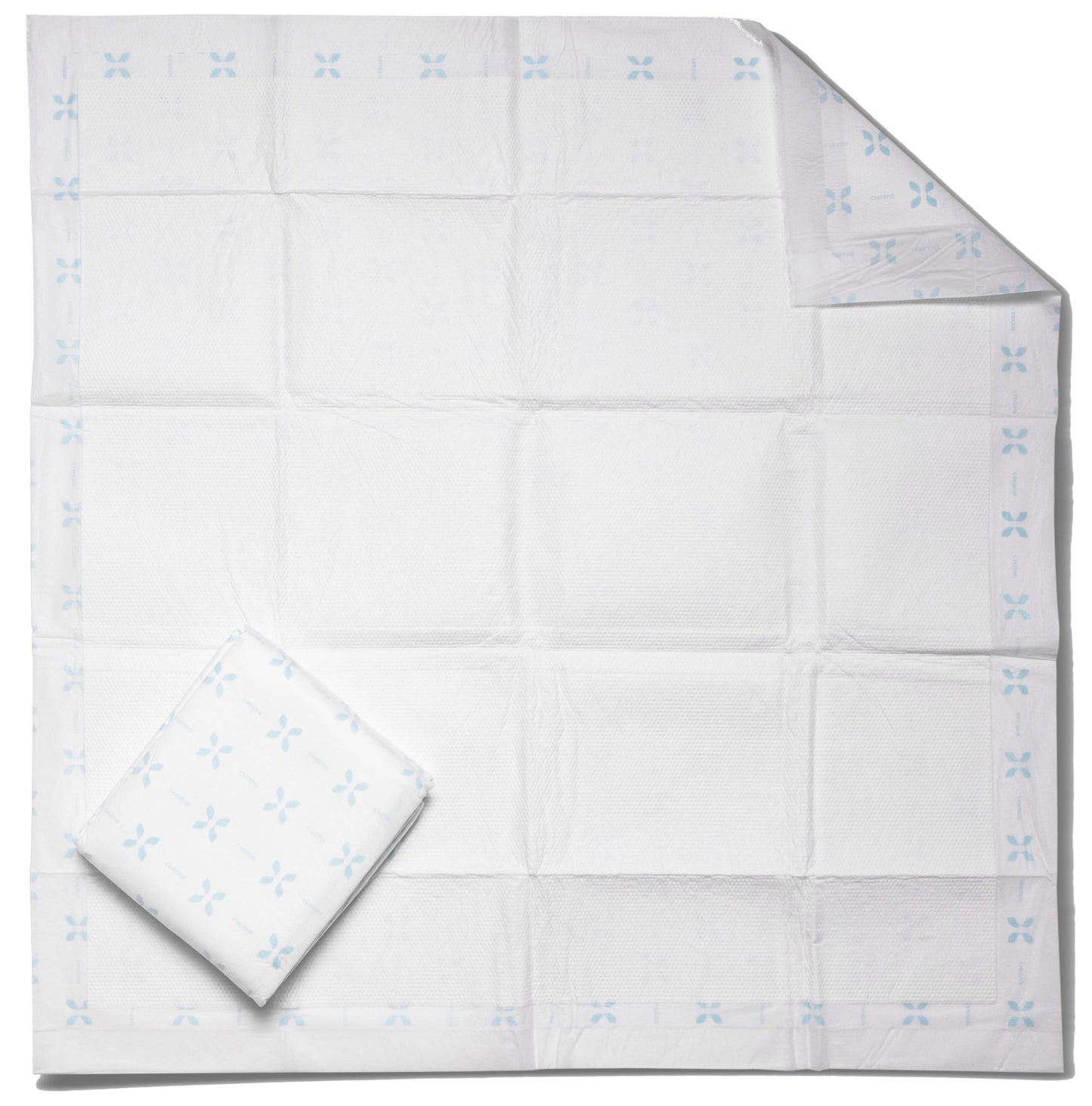 Curera CHUCKS MAX Adult Disposable Bed Pads 3XL (36 x 36"), 400 Lbs. 20 Pads, Package May Vary