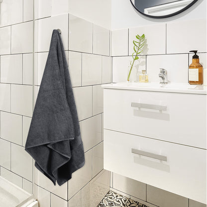 Utopia Towels 4 Pack Premium Bath Towels Set, 27 by 54 Inches, 100% Ring Spun Cotton 600GSM, Lightweight and Highly Absorbent Quick Drying Towels, Perfect for Daily Use, Grey