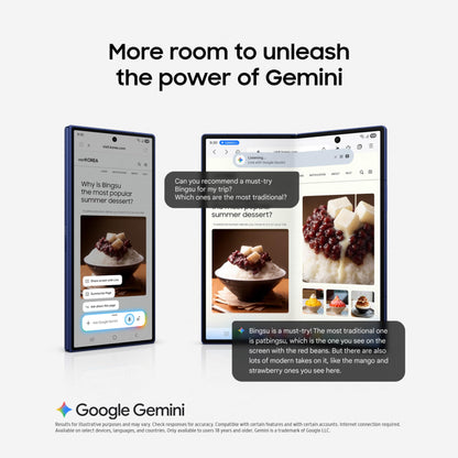 Samsung Galaxy Z Fold7 Cell Phone, 256GB AI Smartphone, Unlocked Android, AI Photo Edits, Large Screen, Long Battery Life, 2025, US 1 Yr Manufacturer Warranty, JetBlack