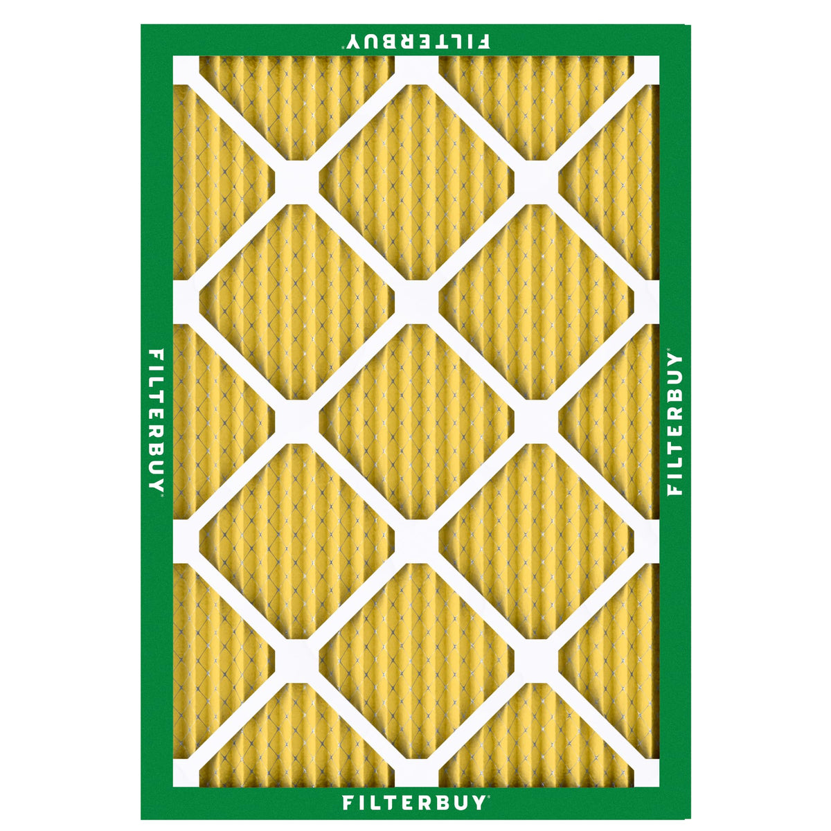 Filterbuy 14x18x1 Air Filter MERV 11 Allergen Defense (6-Pack), Pleated HVAC AC Furnace Air Filters Replacement (Actual Size: 13.50 x 17.50 x 0.75 Inches)